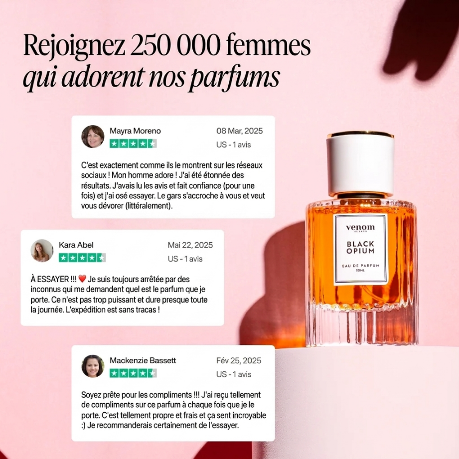 Venom™ Collection de parfums aux phéromones