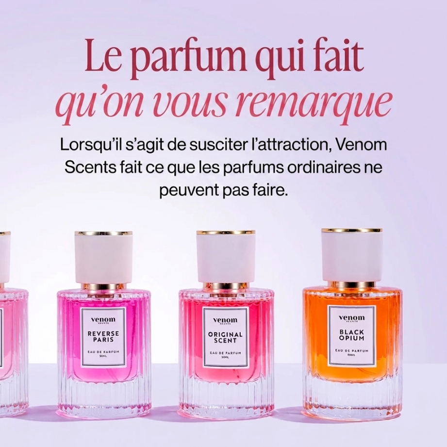Venom™ Collection de parfums aux phéromones