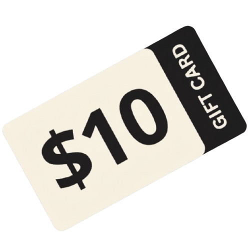 Carte cadeau de 10 $